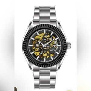 Invicta Objet D Art Automatic Men's Watch w/ Skeleton Dial - 43mm, Steel (69755)